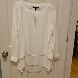 White House black market size 12 tunic blouse nwt